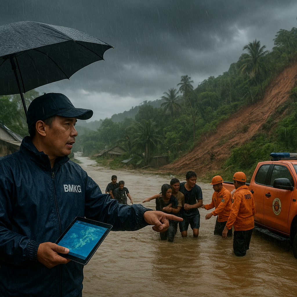 Cuaca Ekstrem Landa Sulawesi, BMKG Peringatkan Potensi Banjir dan Longsor di Beberapa Wilayah