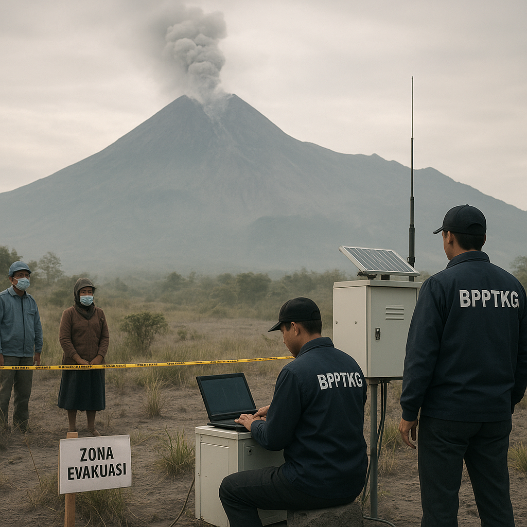 Peningkatan Aktivitas Gempa Mikro di Gunung Merapi, Status tetap Siaga