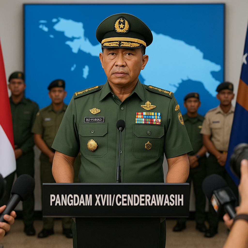 Pangdam Cenderawasih: Stabilitas Keamanan di Papua Akan Diprioritaskan