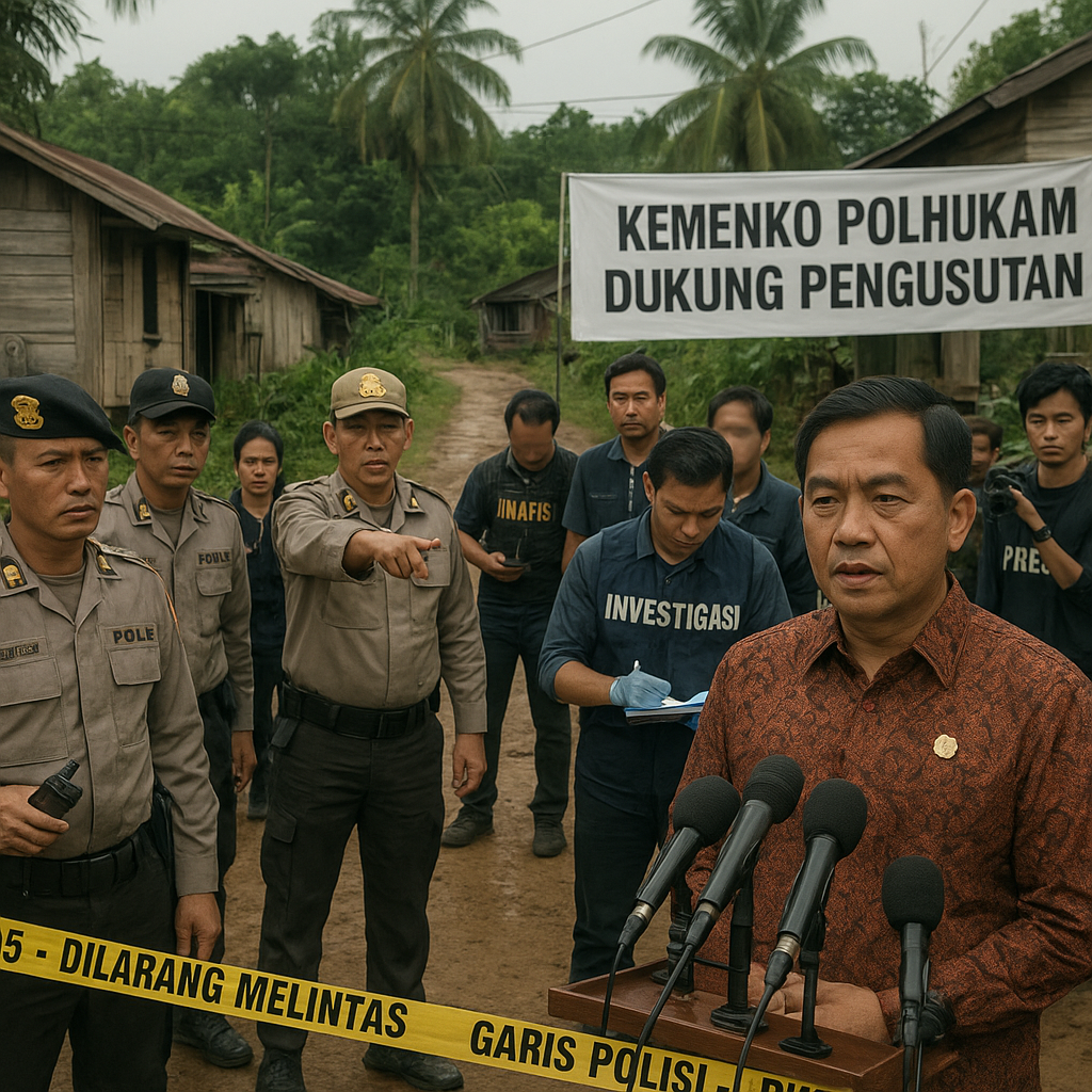 Kemenko Polkam Dukung Pengusutan Penyerangan Polisi di Katingan