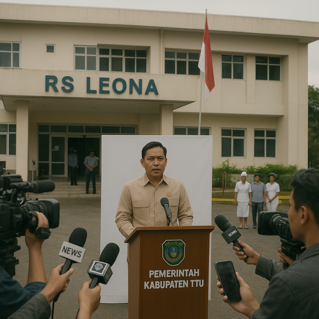 Bupati TTU Ancam Bekukan Izin RS Leona Usai Kasus Kematian Dokter Icha