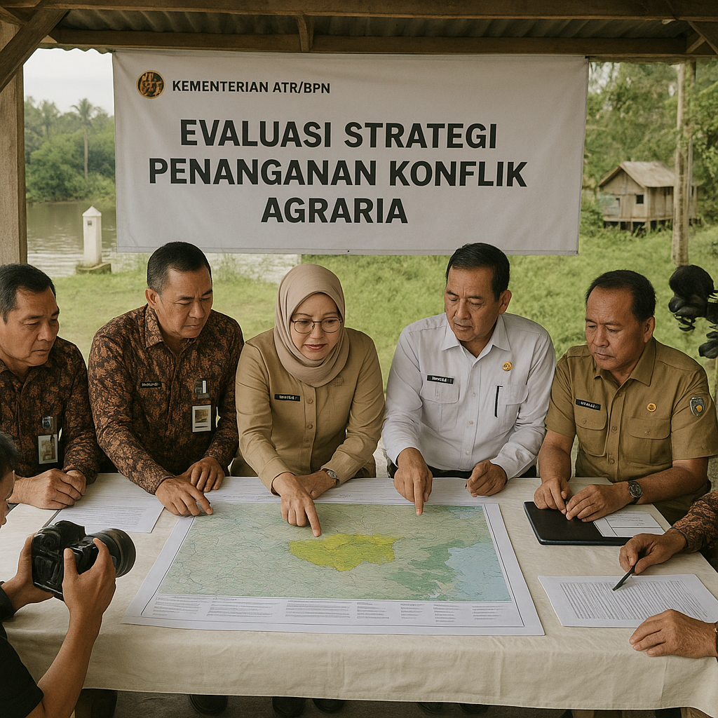 Evaluasi Strategi Penanganan Konflik Agraria di Wilayah Perbatasan Kalimantan