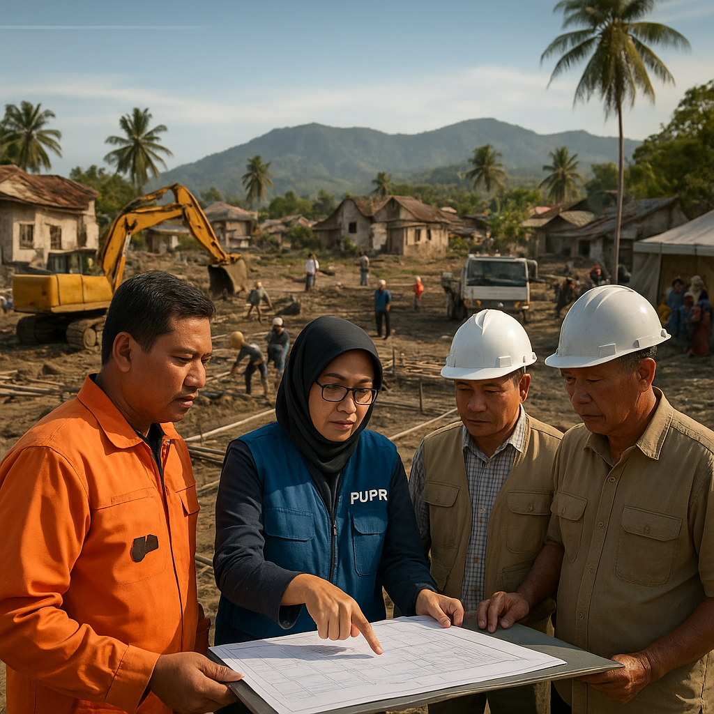 Penanganan Pasca Bencana Gempa Bumi di Sulawesi Tengah: Fokus pada Rehabilitasi dan Rekonstruksi