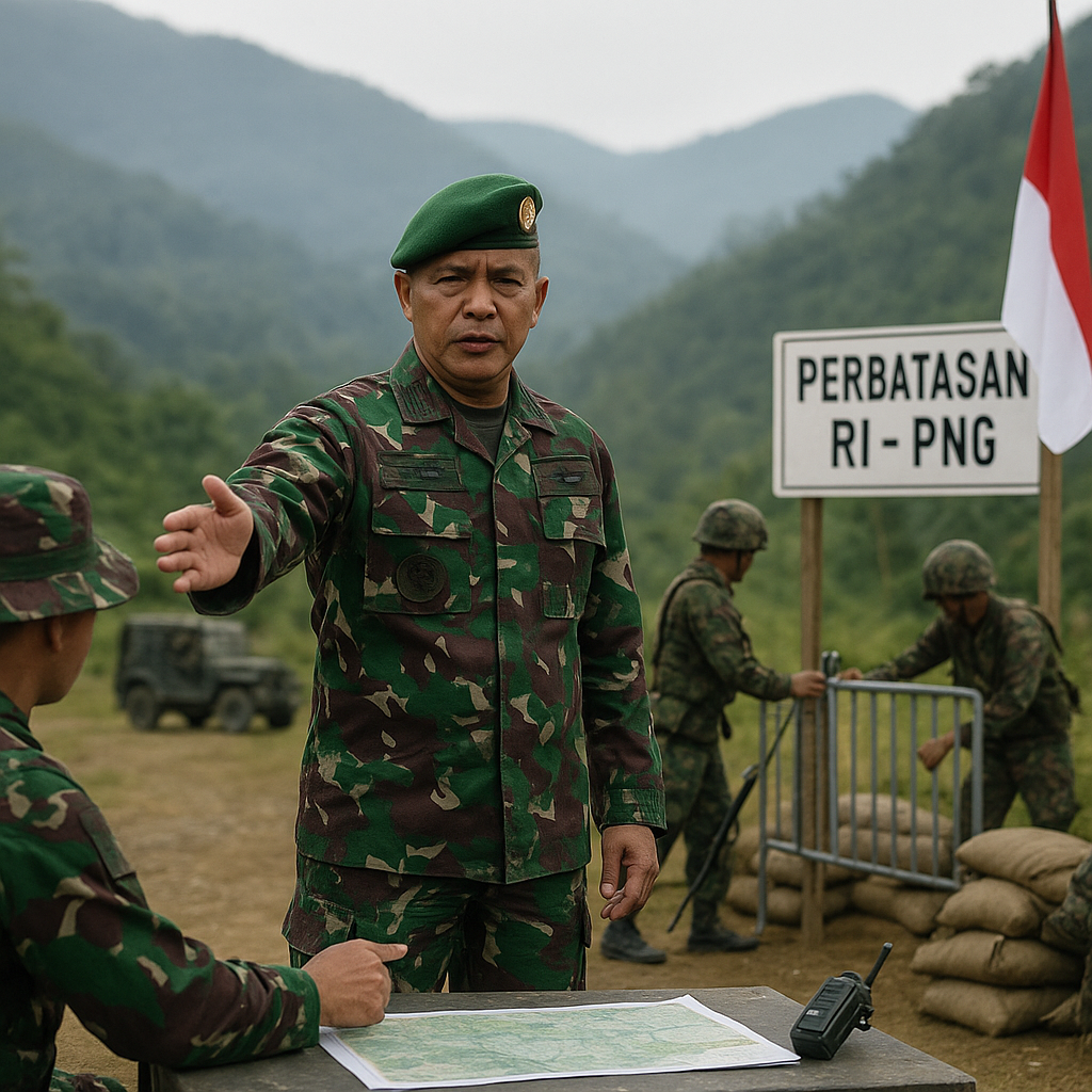 Pangdam Cenderawasih: Pengamanan Perbatasan RI-PNG Diperketat Cegah Penyusupan