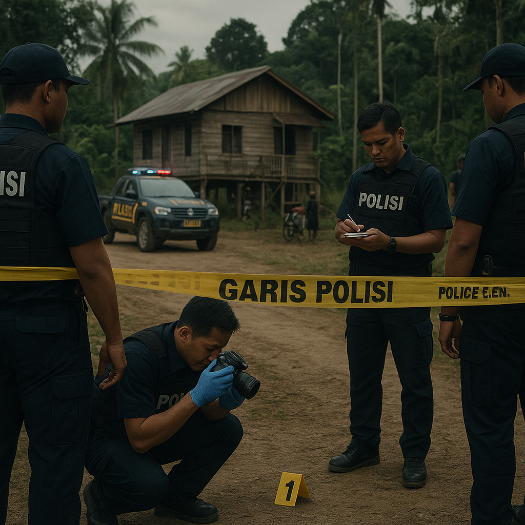 Penyerangan di Katingan Kalteng: Lima Tersangka Ditetapkan, Polisi Kejar Pelaku Lain