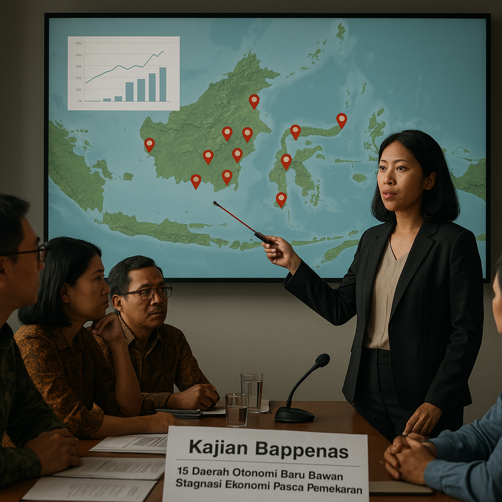 Kajian Bappenas: 15 Daerah Tertinggal Rawan Stagnasi Ekonomi Pasca Pemekaran