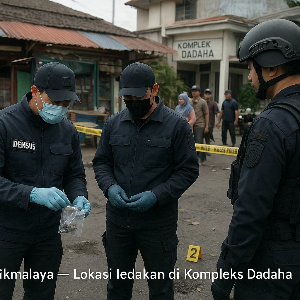 Aksi Peledakan yang Dilakukan Eks Napiter di Tasikmalaya Tak Berniat Celakai Orang, Ini Kata Polisi