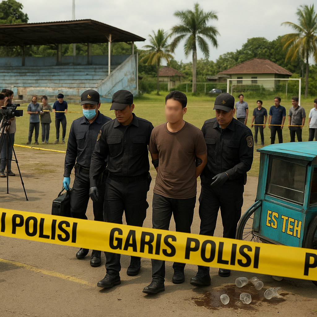Kasus Ledakan di Dadaha Tasikmalaya: Penjual Es Teh Jadi Tersangka, Dilimpahkan ke Polda Jabar