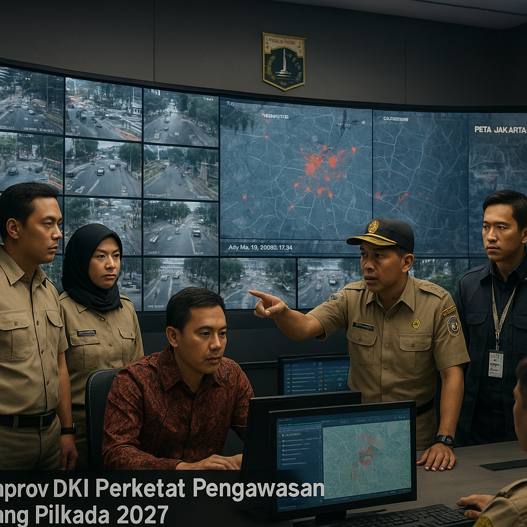 Pemprov DKI Perketat Pengawasan terhadap Aktivitas Massa Jelang Pilkada