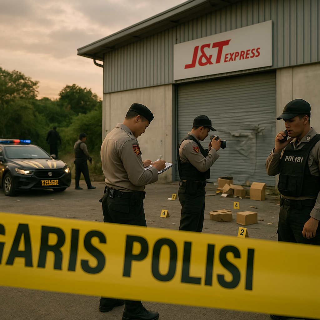 Polisi Buru 2 DPO Kasus Penyerangan Gudang J&T Kebumen, Identitas Sudah Dikantongi