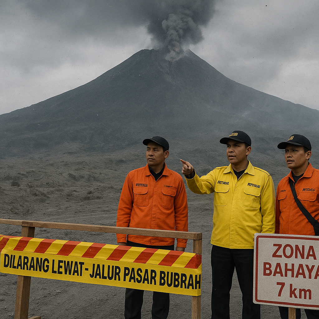 Gunung Merapi Masih di Level Siaga, Pendaki Dilarang Lewati Jalur Pasar Bubrah