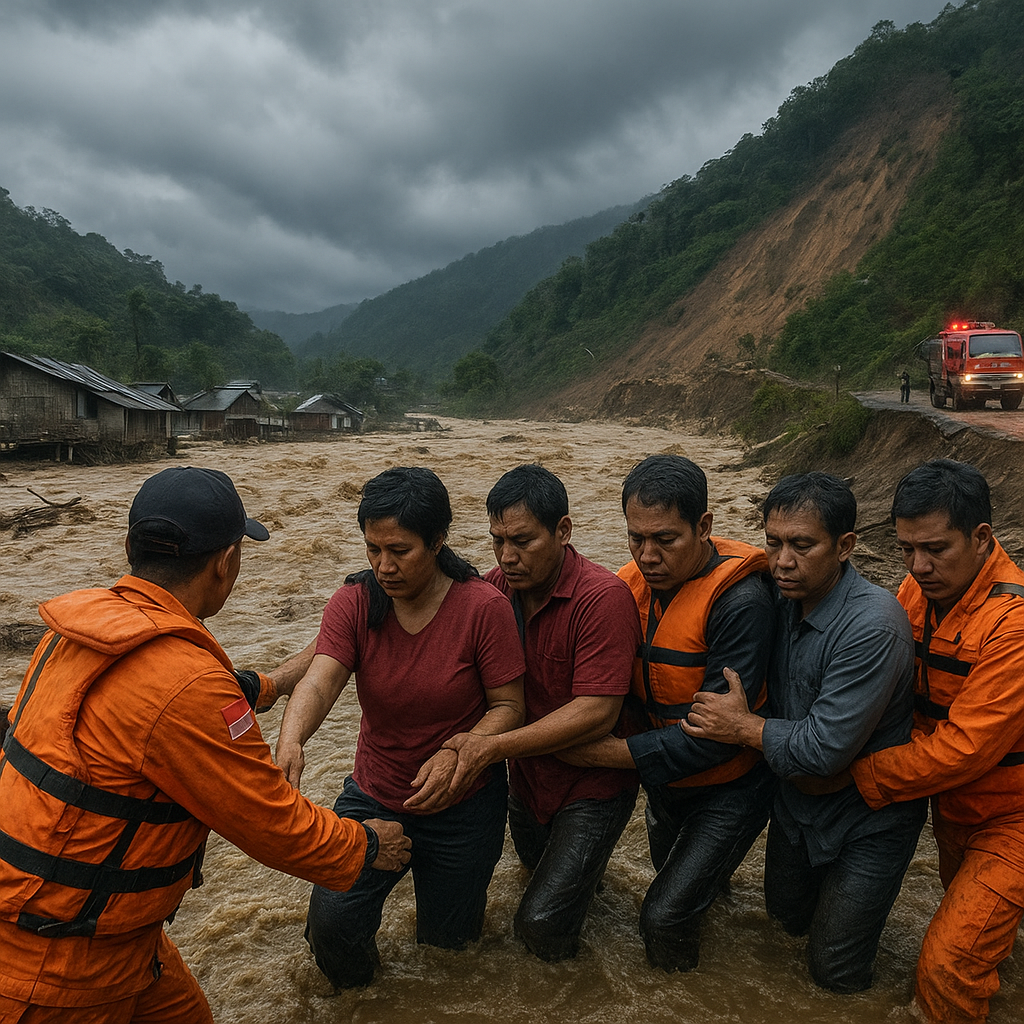 BNPB: Waspada Potensi Banjir Bandang dan Tanah Longsor di 34 Kabupaten/Kota
