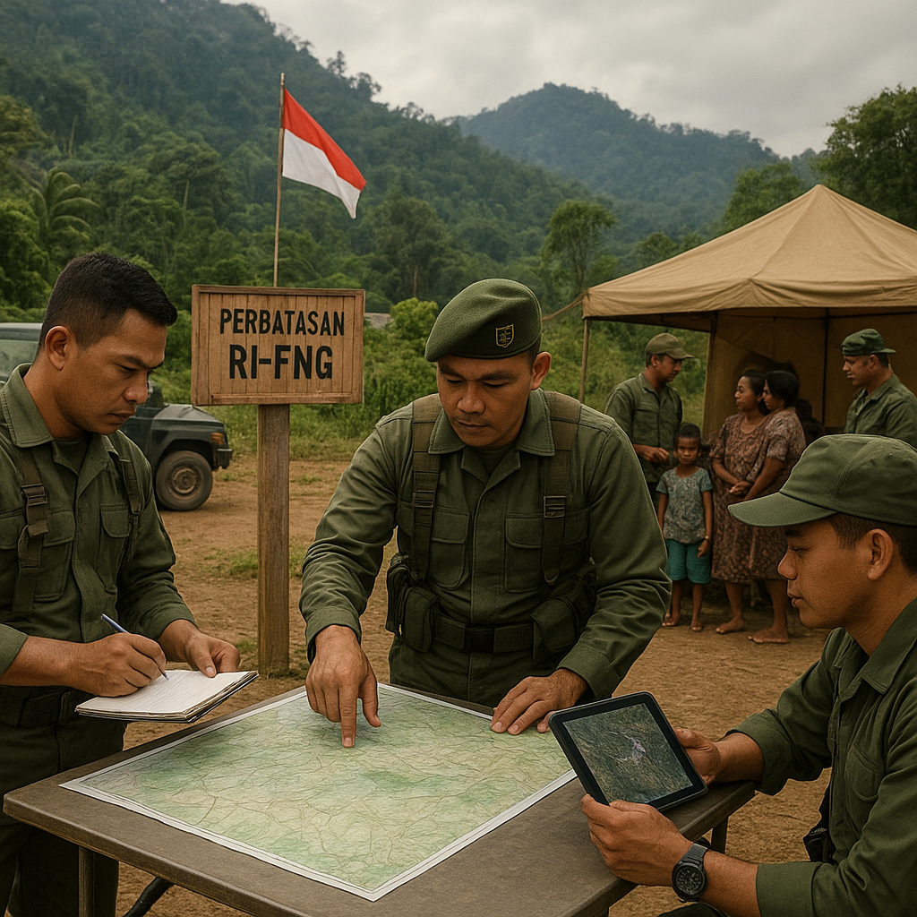 Pemerintah Tingkatkan Pengamanan Perbatasan RI-PNG di Provinsi Papua