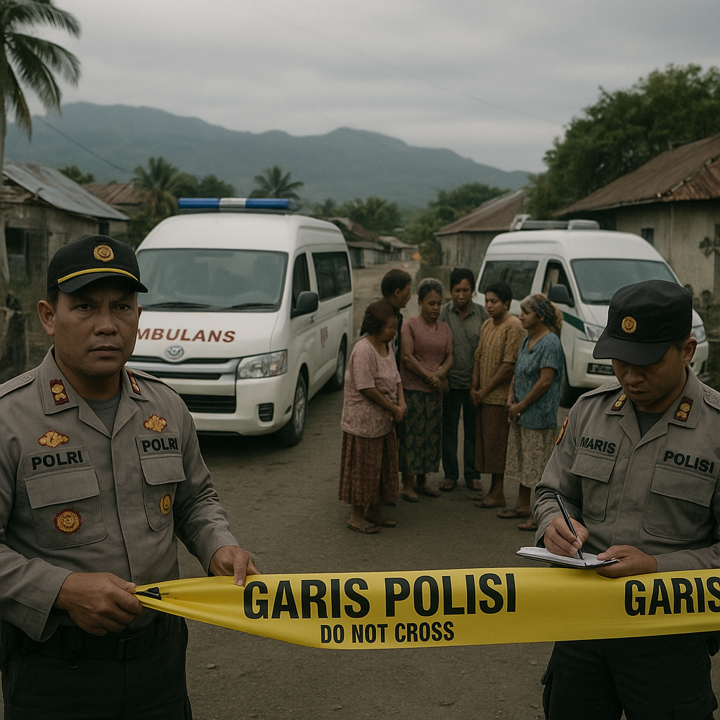 Identitas 8 Korban Bentrok antar Warga di Adonara Flores Timur