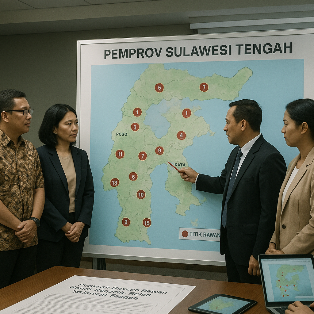 Pemetaan Daerah Rawan Konflik Sosial di Sulawesi Tengah Selesai, 15 Titik Dipantau Ketat