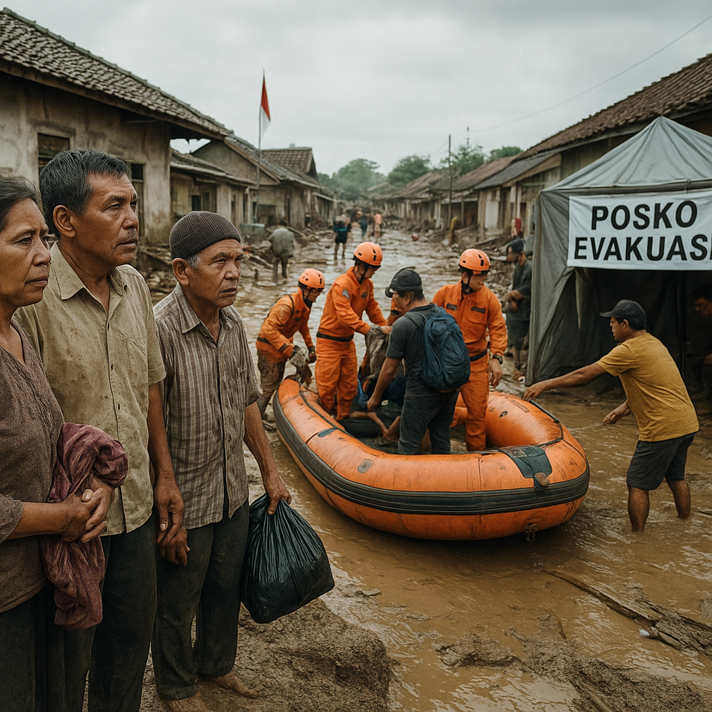 Banjir Bandang Terjang Dua Kecamatan di Luwu Utara, Ratusan Warga Mengungsi