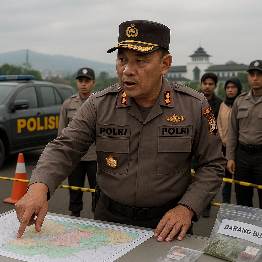Kapolda Jabar Perintahkan Penguatan Pengamanan di Wilayah Rawan Narkoba