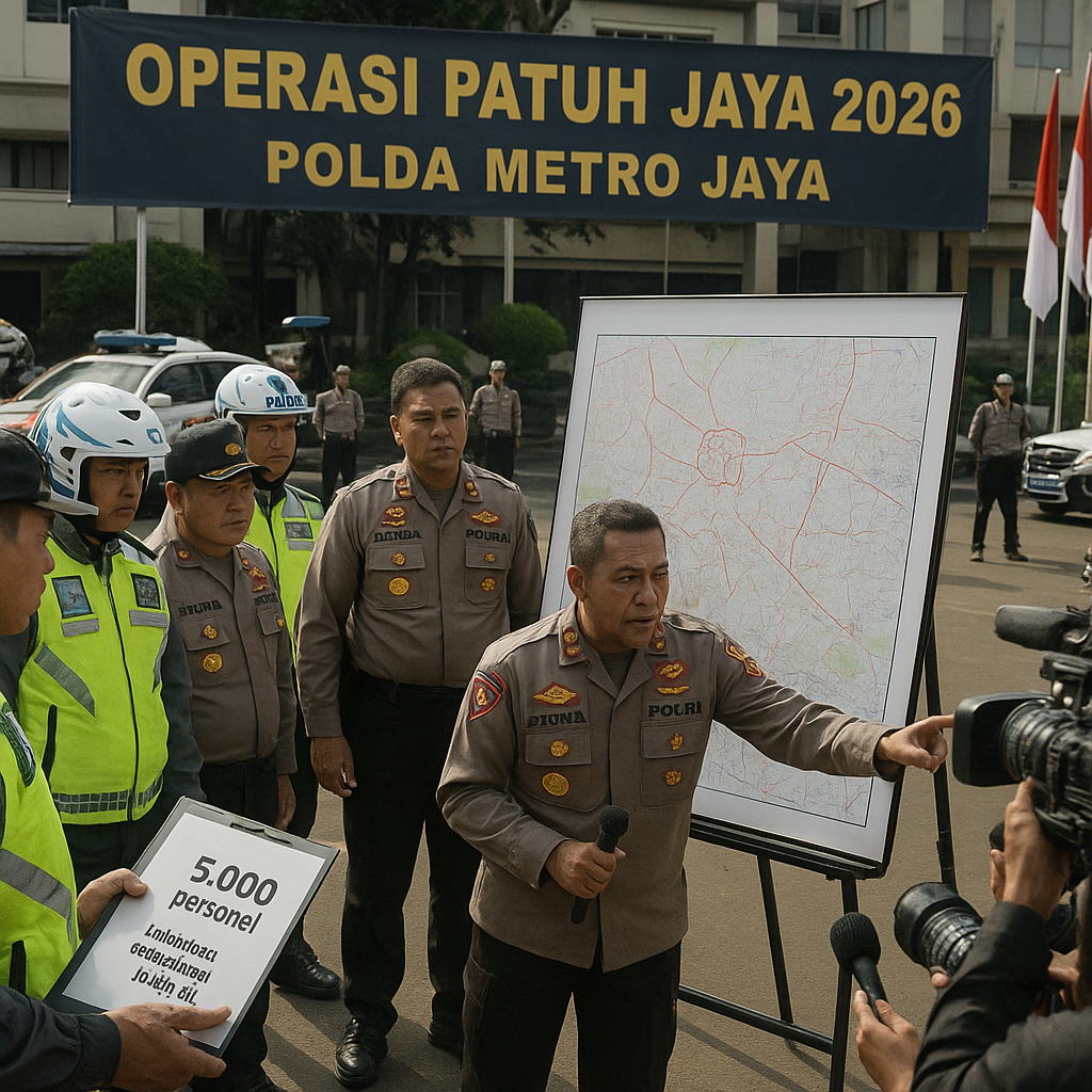Polda Metro Jaya Gelar Operasi Patuh Jaya, Fokus Antisipasi Kerawanan Jelang Pilkada