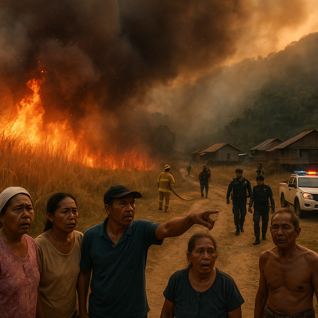 UPDATE Kesaksian Warga soal Karhutla di Gunung Kali Ampat Sorong: Kaget, Api Merah Dekati Pemukiman