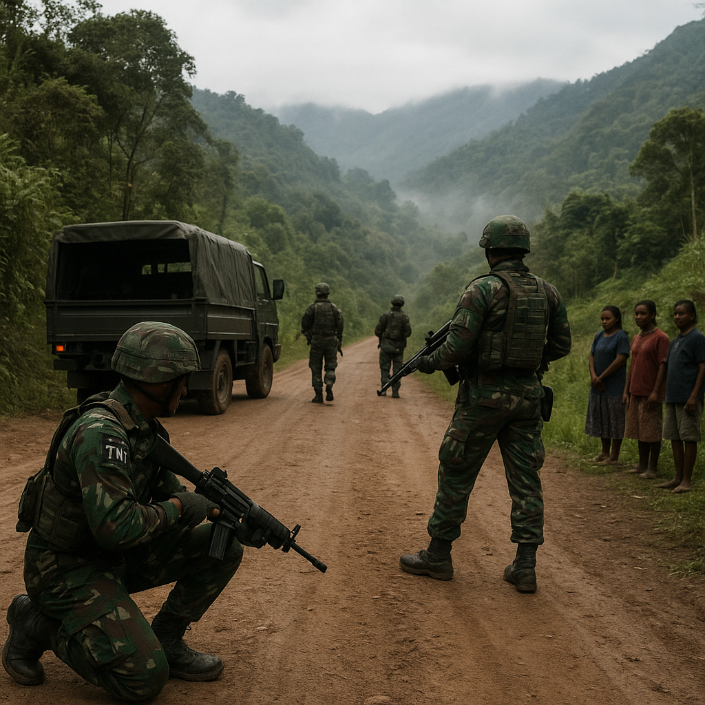 TNI Buru Pelaku Pembunuhan Tiga Warga Sipil di Yahukimo