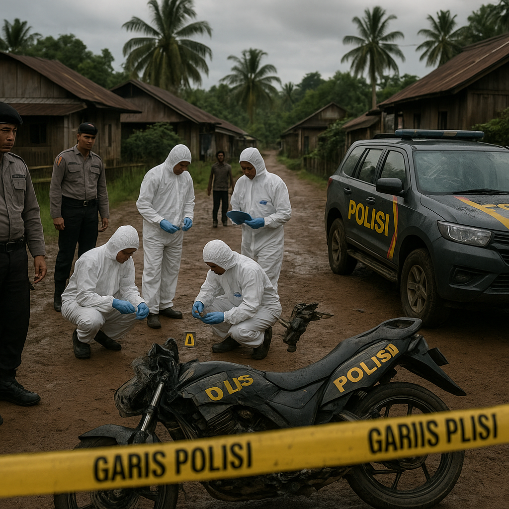 Penyerangan Polisi di Katingan, 9 Tersangka Terancam Hukuman Mati