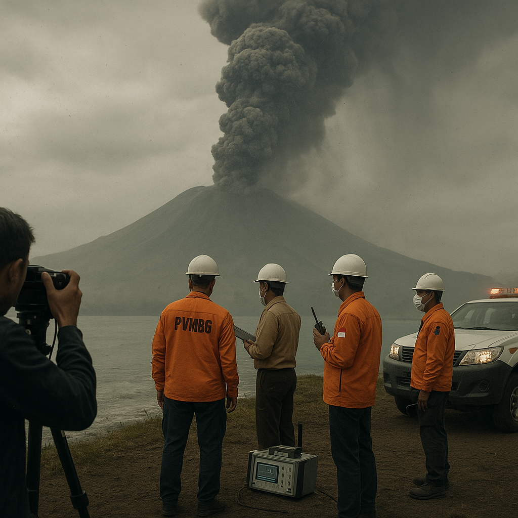 Peningkatan Aktivitas Gunung Api Ibu di Halmahera, PVMBG Naikkan Status ke Siaga