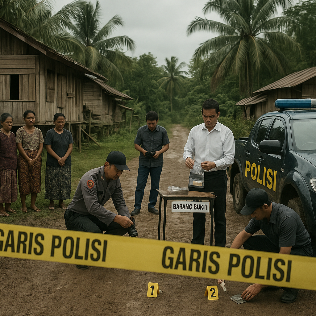 Katingan, Jaringan Narkoba, dan Meninggalnya 3 Anggota Polisi