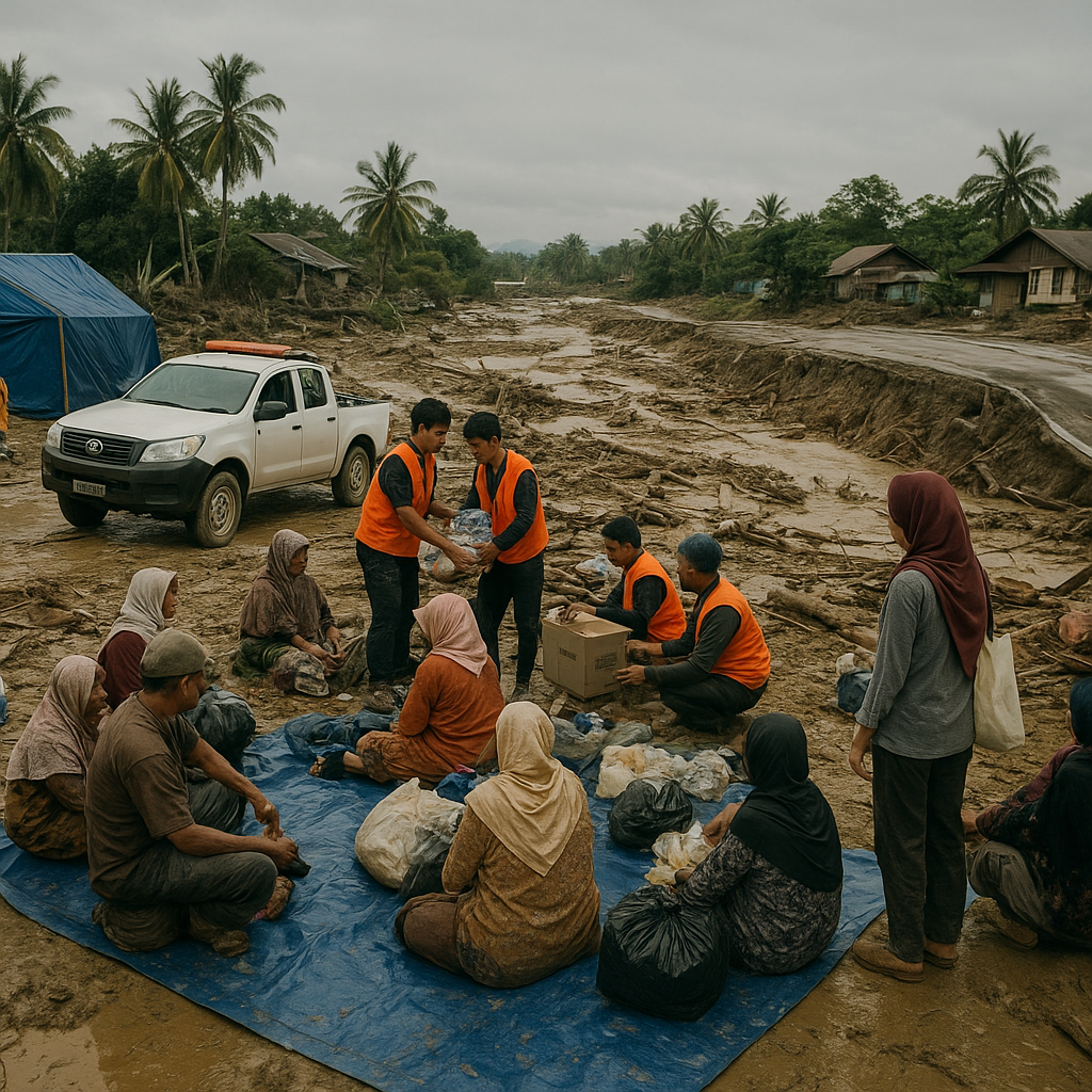 Ribuan Warga Masih Mengungsi Akibat Banjir Bandang di Luwu Utara, Sulsel