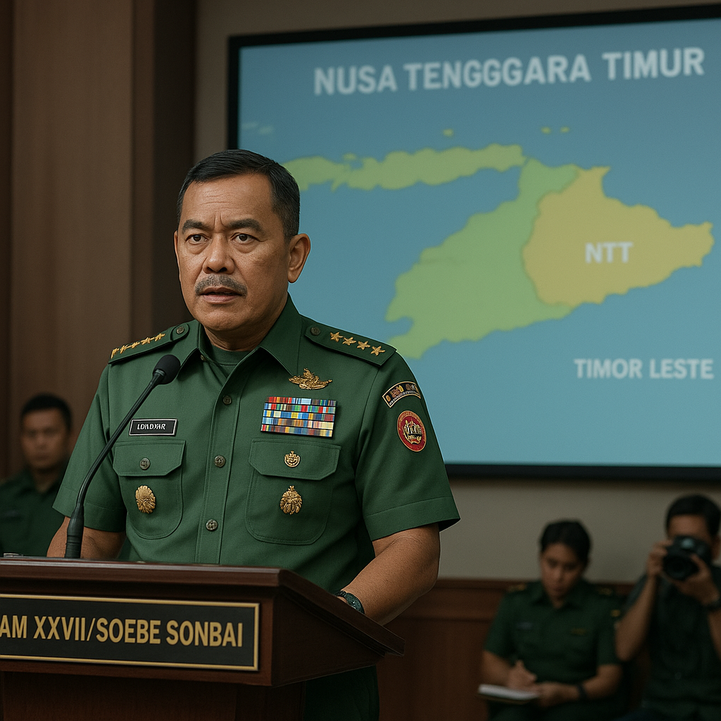 Pangdam Udayana Paparkan Pembentukan Kodam Baru di NTT untuk Perkuat Pertahanan Perbatasan