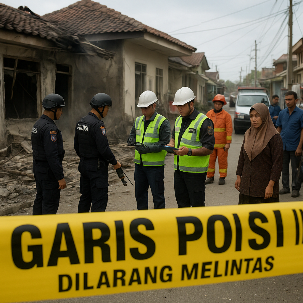 Ledakan di Grand Polonia Medan Diduga Akibat Akumulasi Gas Metana, Polisi Selidiki Sumber Kebocoran