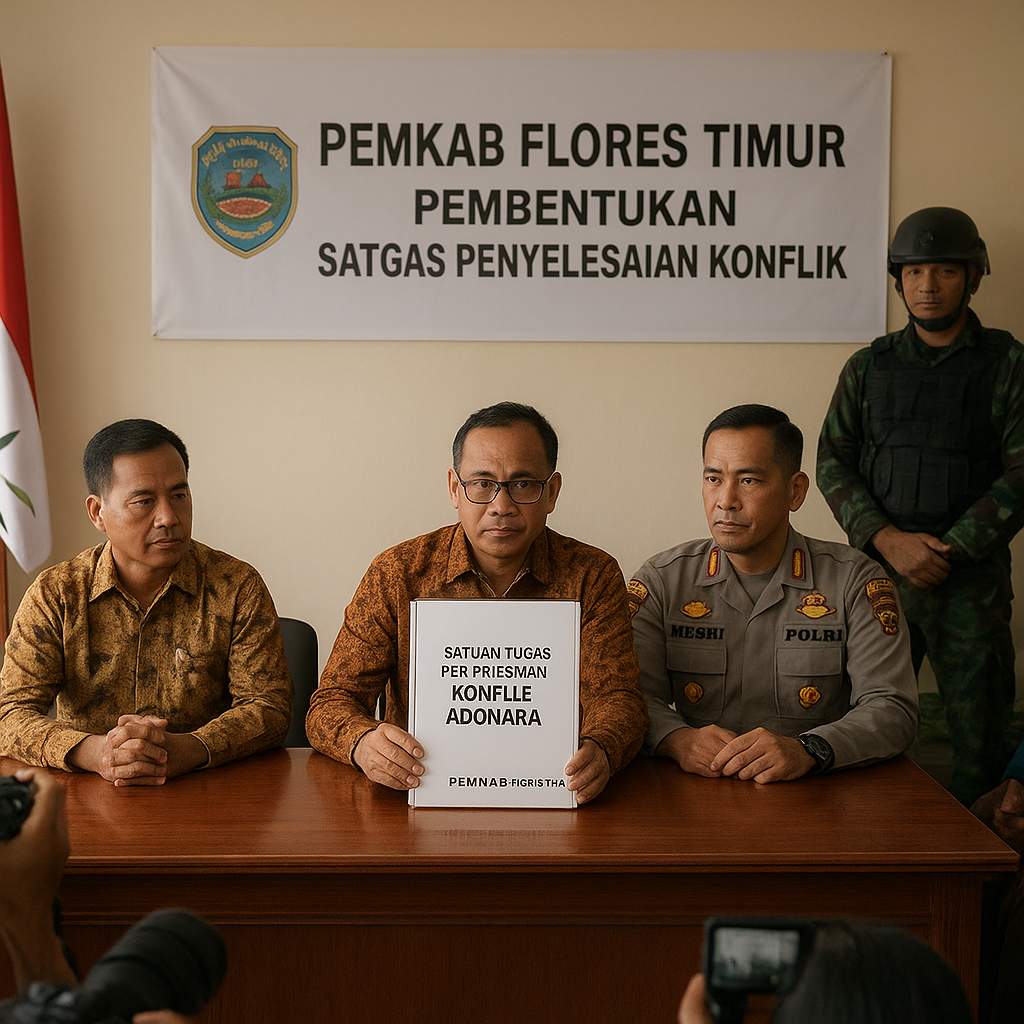 Pemkab Flores Timur Segera Bentuk Satgas Selesaikan Konflik Warga 2 Desa di Adonara
