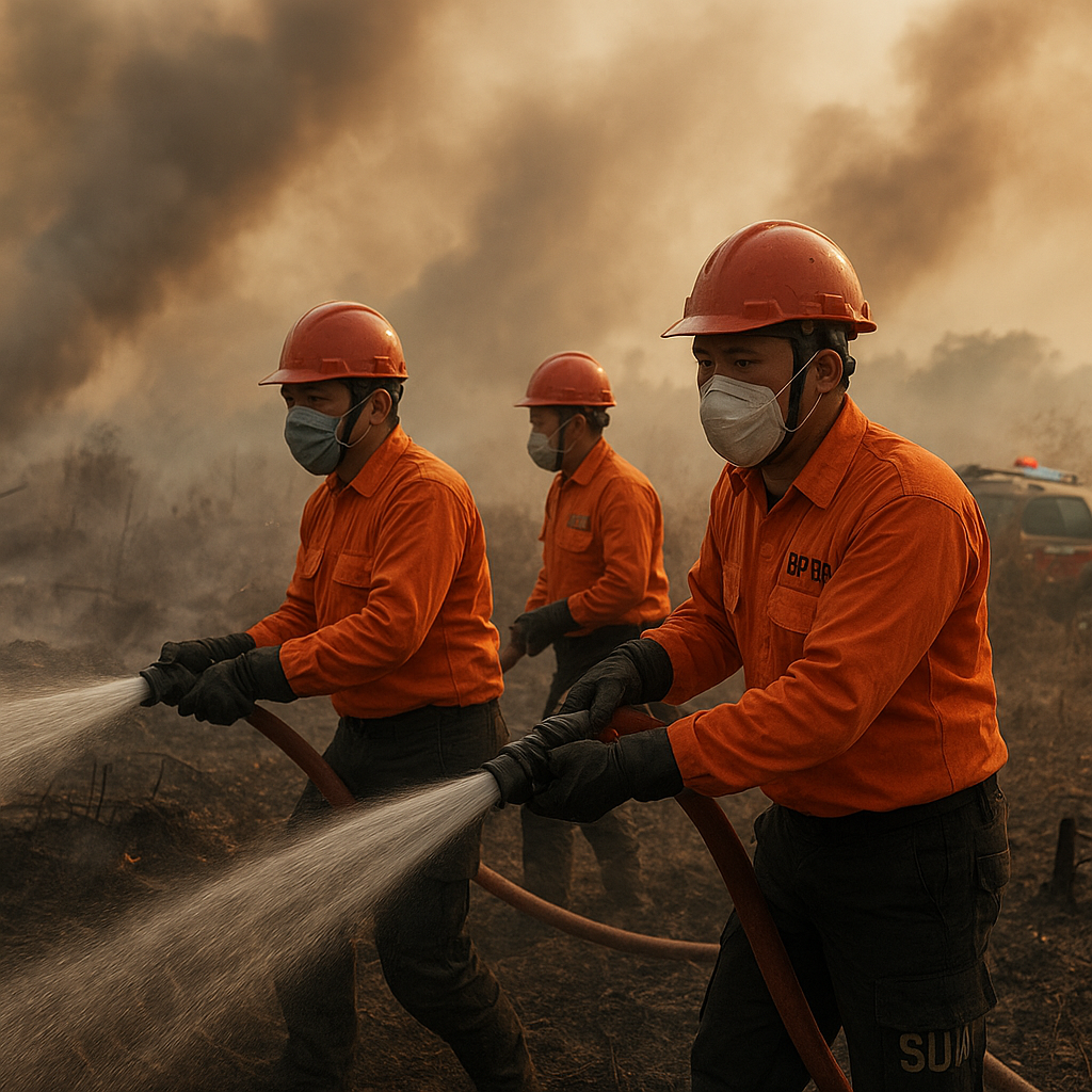 Kebakaran Hutan dan Lahan di Sumatera Selatan Mulai Meningkat, Tiga Kabupaten Siaga
