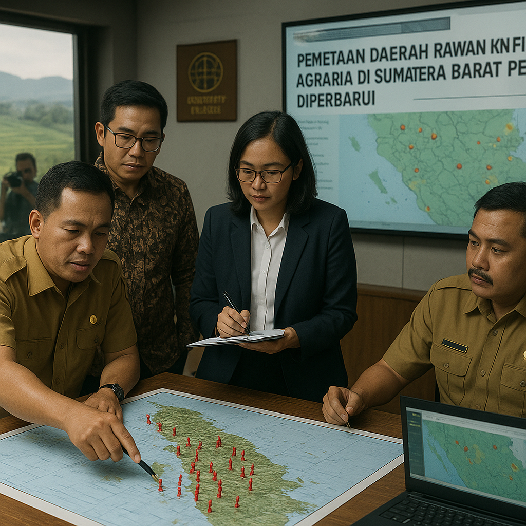 Pemetaan Daerah Rawan Konflik Agraria di Sumatera Barat Perlu Diperbarui