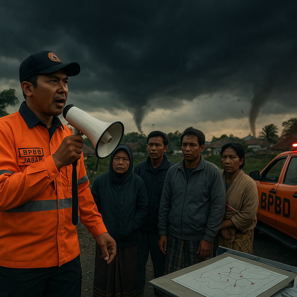 Waspada Puting Beliung, BPBD Jabar Minta Masyarakat Siaga di 10 Kabupaten/Kota