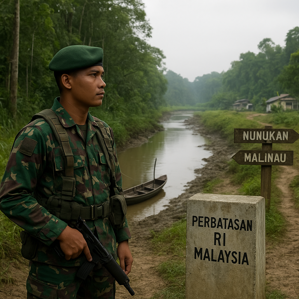 Analisis Potensi Gangguan Keamanan di Jalur Perbatasan Kalimantan Timur-Malaysia