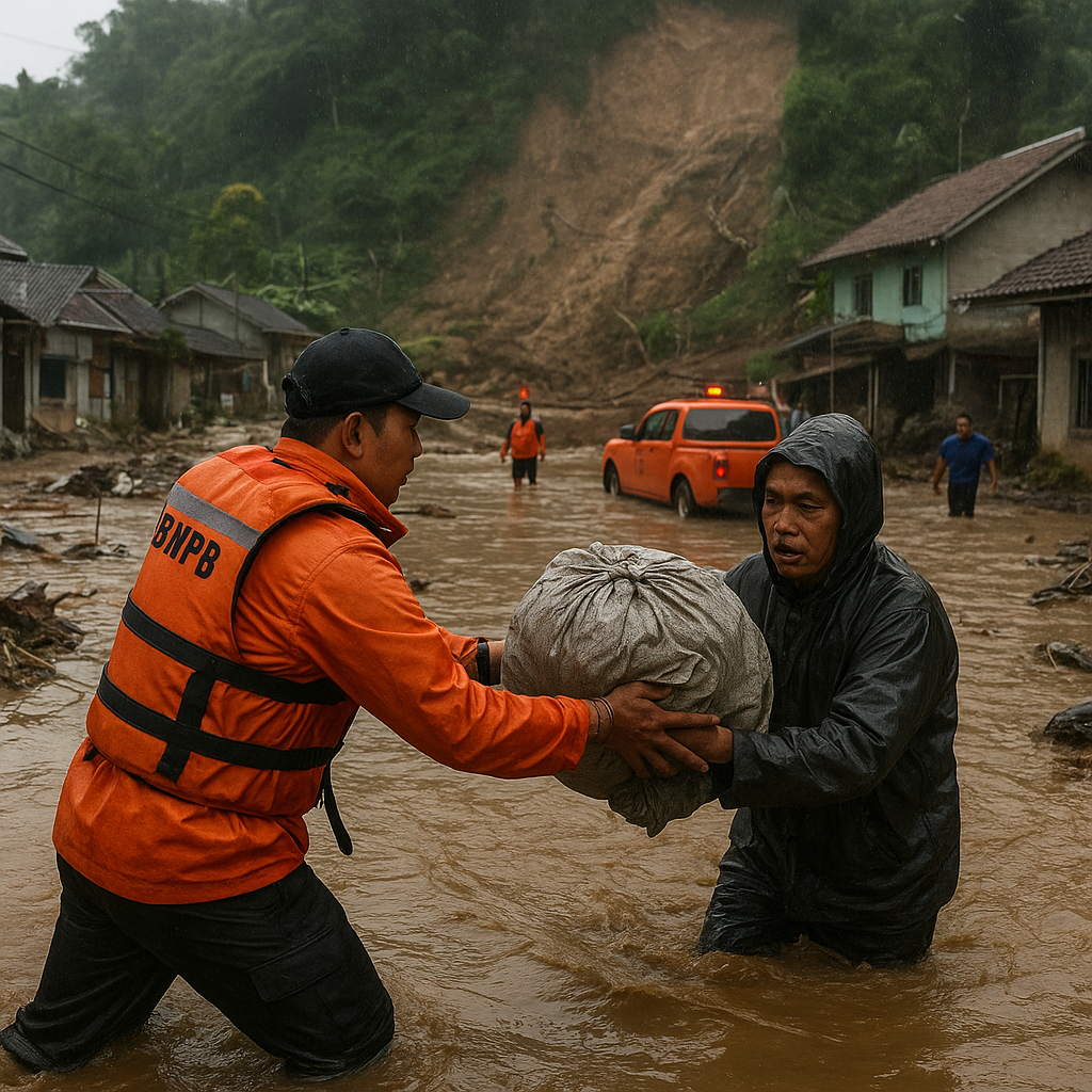 BNPB Catat 23 Kejadian Bencana di Jatim Sepekan, Dominasi Banjir dan Tanah Longsor