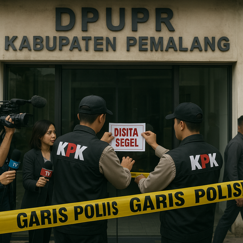 BREAKING NEWS: KPK Benarkan OTT Bupati Pemalang Anom Widiyantoro