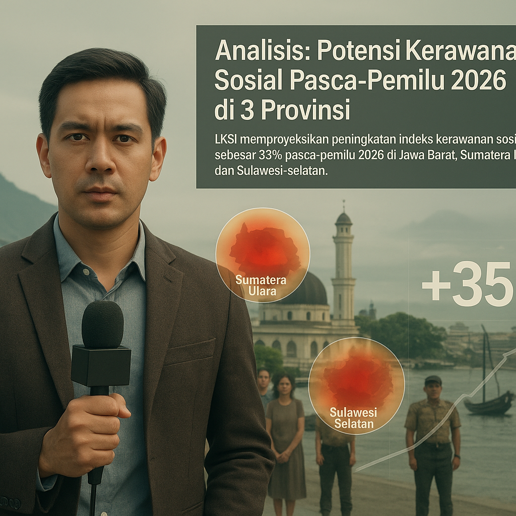 Analisis: Potensi Kerawanan Sosial Pasca-Pemilu 2026 di 3 Provinsi