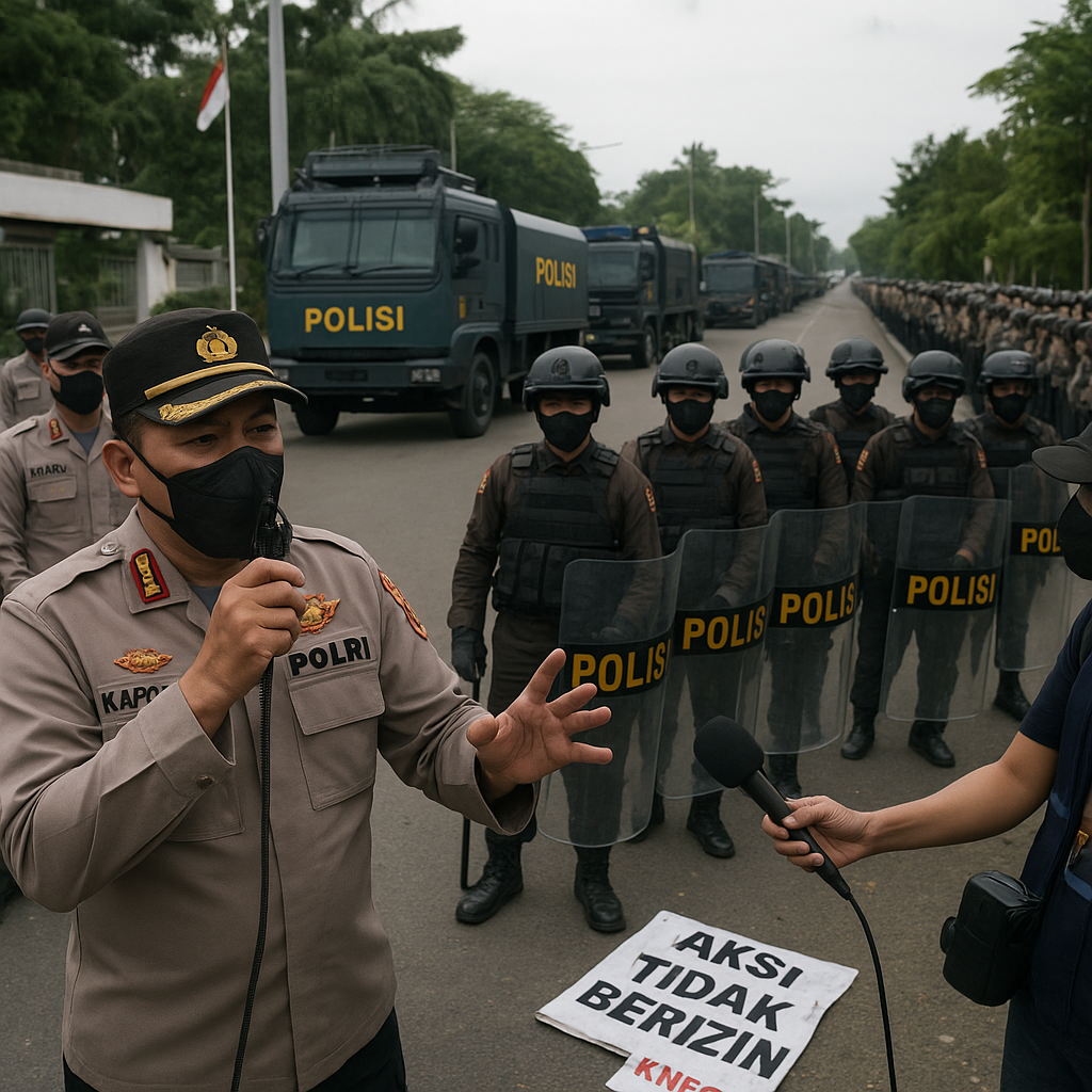 Kapolres Jayapura Tidak Beri Izin Demo KNPB, 600 Personel Disiagakan