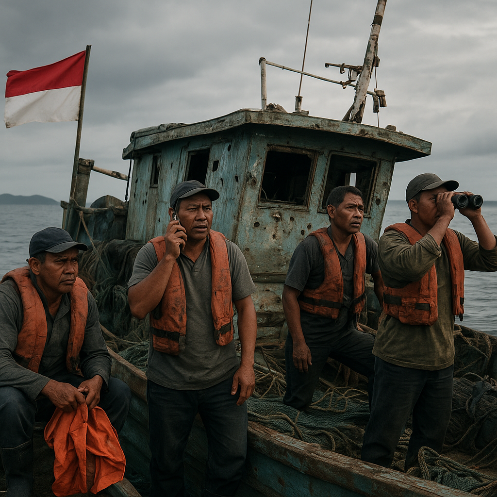 Kapal Nelayan Indonesia Diserang di Perairan Papua Nugini, Jenazah Nakhoda Hilang