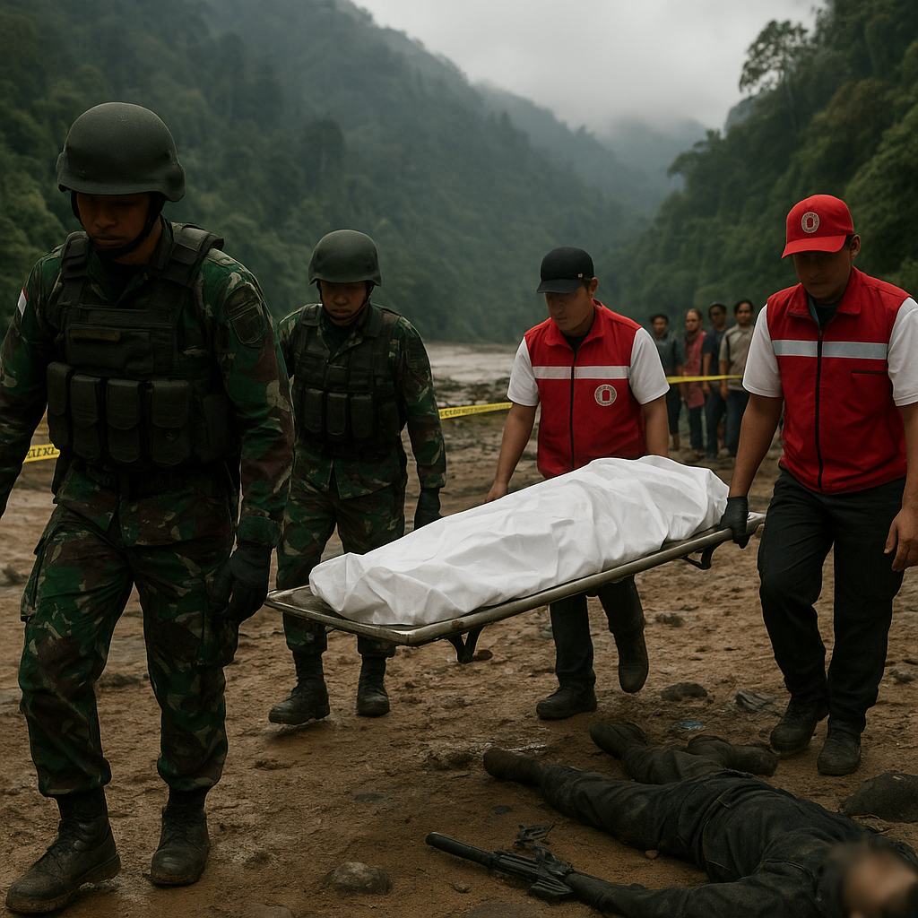 Kontak Tembak di Yahukimo, TNI Lumpuhkan 2 Anggota KKB Papua Saat Evakuasi Jasad Warga