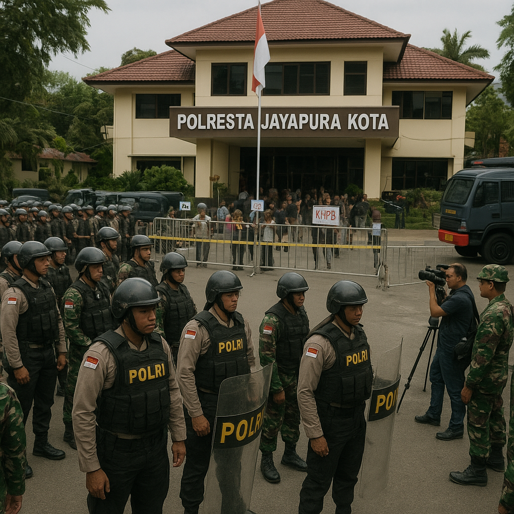 Polresta Jayapura Kota tidak keluarkan izin demo KNPB pada 3 Agustus 2026