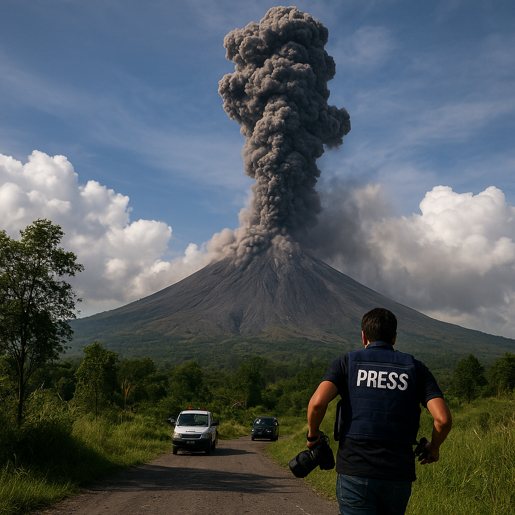 Semeru lima kali erupsi dengan tinggi letusan hingga 700 meter