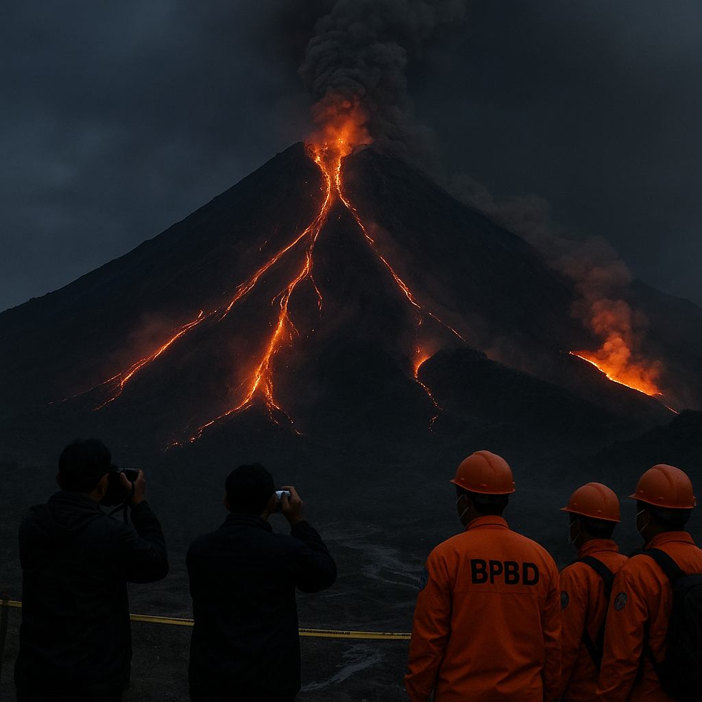Aktivitas Gunung Merapi 4 Agustus 2026: Teramati 6 Kali Guguran Lava, Status Tetap Siaga