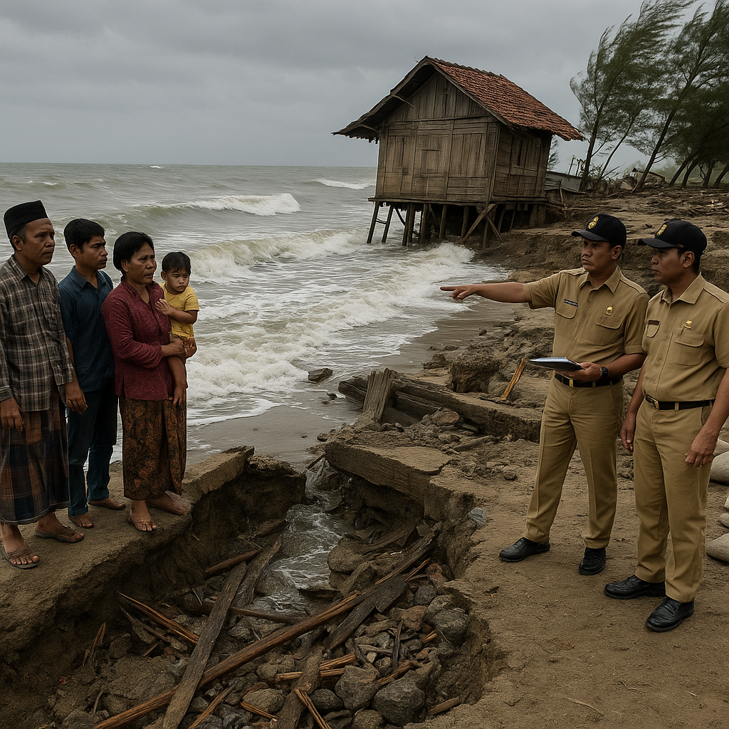 Kawasan Pesisir Demak dan Kudus Terancam Abrasi Parah, Pemda Diminta Perkuat Mitigasi