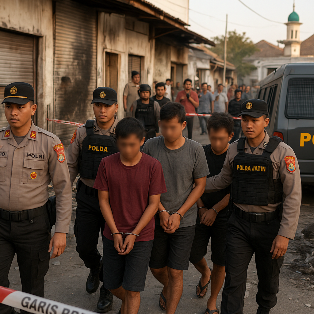 Polda Jatim Amankan 15 Orang Terkait Kerusuhan Antarwarga di Bangkalan