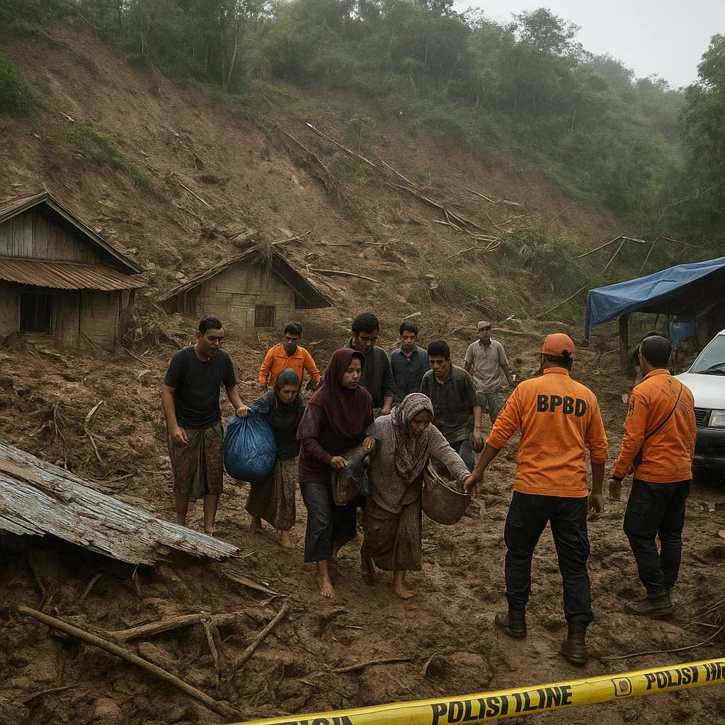 Bencana Tanah Longsor di Pacitan, 3 Rumah Tertimbun