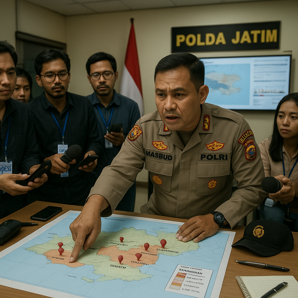 Polda Jatim Ungkap Peta Kerawanan Tawuran Antar Kampung di Madura