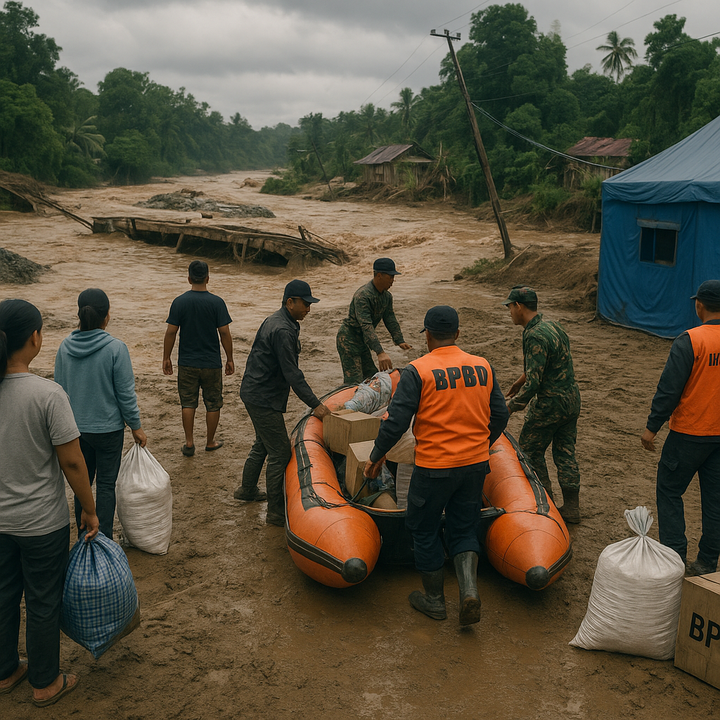 Banjir Bandang Landa Manokwari Selatan, 78 KK Mengungsi