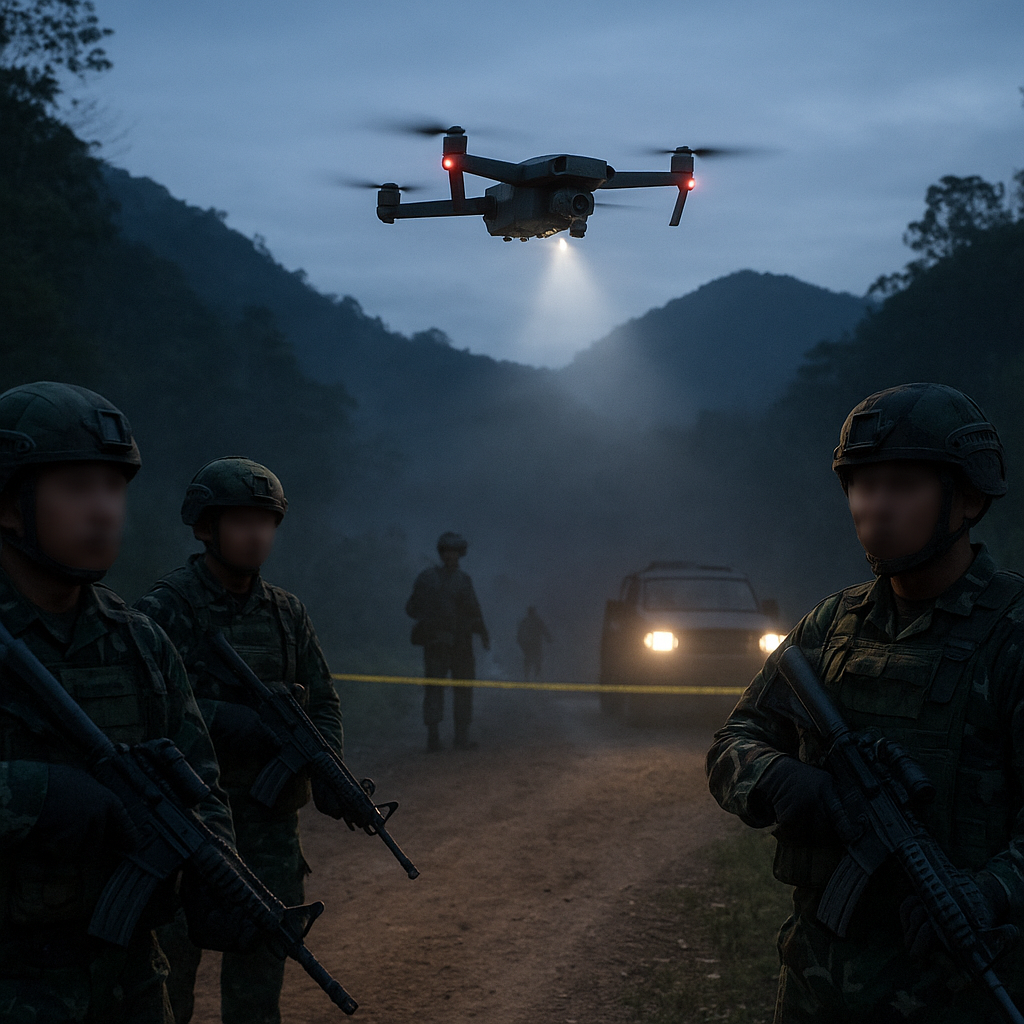 Empat Anggota OPM Ditembak Mati Setelah Terpantau Drone di Intan Jaya